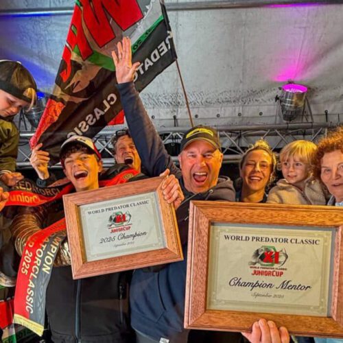 Elias Eisenschmidt wurde mit Jan Pusch WPC Junior Champion 2025. Jan Pusch ist Word Predator Classics WPC Champion Mentor 2025.