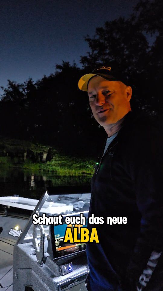"Es werde Licht" 🔥 #test #albaboats #angeln
