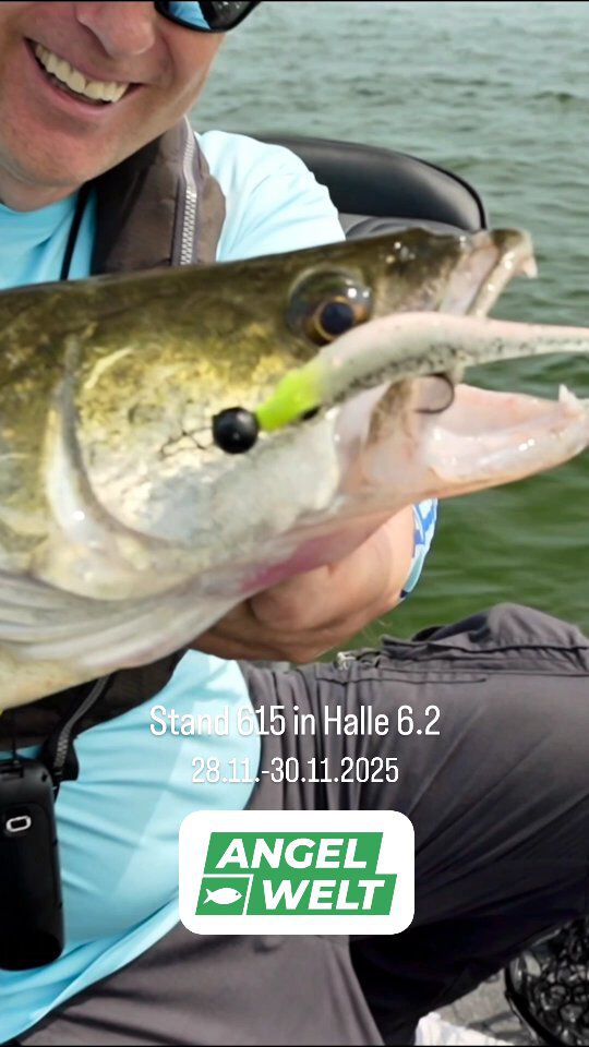 [Anzeige] Wir freuen uns auf Euch 🎣👍 und für jeden Fan haben wir ein MEGA Geschenk🎁 #zeitistfisch